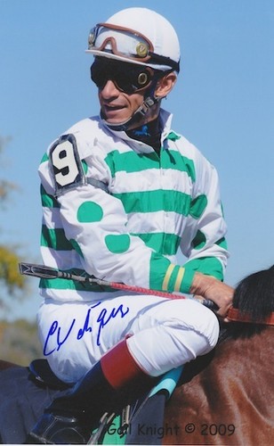 cornelio velasquez signed kentucky derby 8x10 photo w/coa