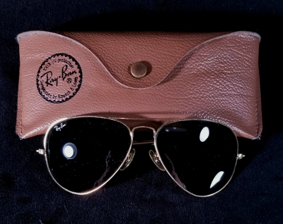 42　Ray-Ban レイバン サングラス クラシックメタル　LO205 Retro 1980s Ray Ban Aviator Glasses Bausch & Lomb LO205 VQAS In