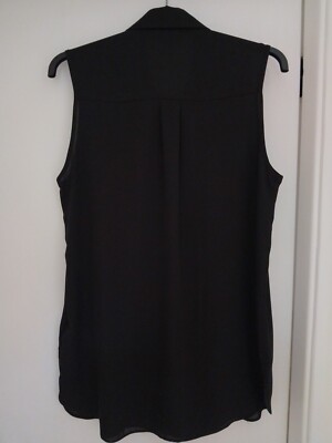 primark black chiffon blouse