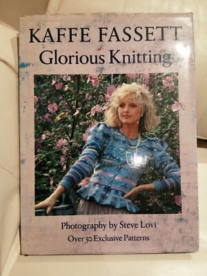 Kaffe Fassett Glorious Knitting Book Over 30 Exclusive Patterns Colour work...