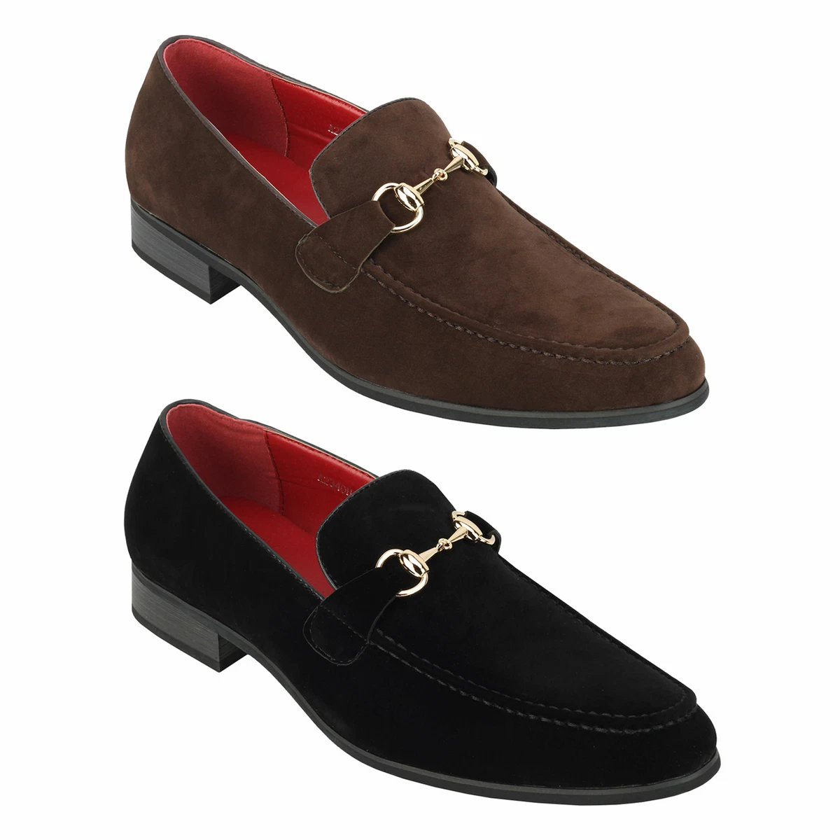 Suede slip on best sale shoes