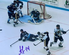 Andrei Svechnikov Signed Barrie Colts  8x10 Photograph
