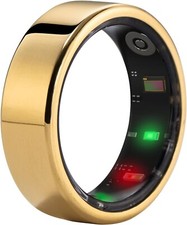 Smart Ring Size 7 Health Tracker, Fitness Sleep Heart Rate Blood Oxygen HRV