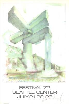 CLAES OLDENBURG ''Giant Faucet'' (or ''Giant Tap'') SIGNED 36.5'' x 24.5'' Offset Lith