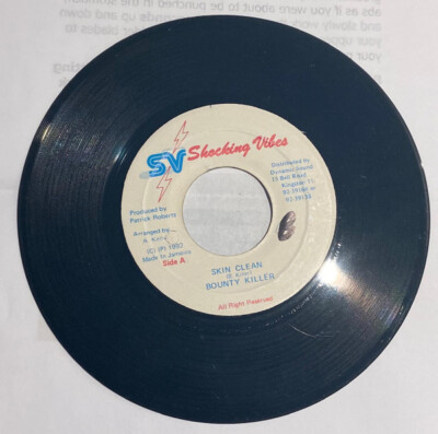 Bounty Killer - Skin Clean / VG / 7