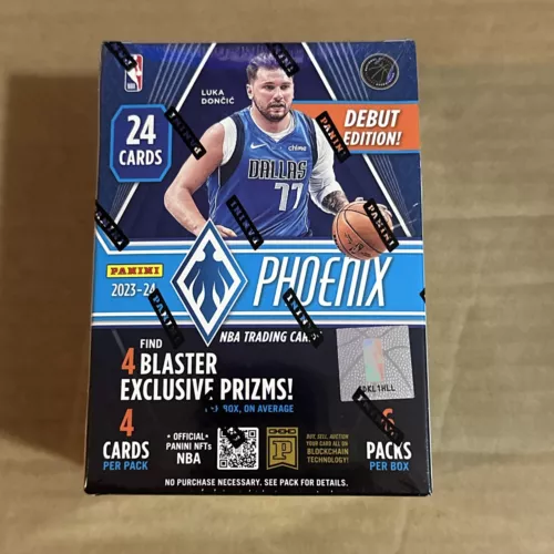 2023-24 Panini Phoenix Basketball Blaster Box Factory Sealed In Hand