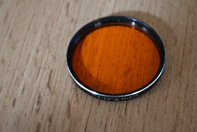 Soviet Orange -2,8x Haze Filter M49x0,75 light filter m.49 for lens