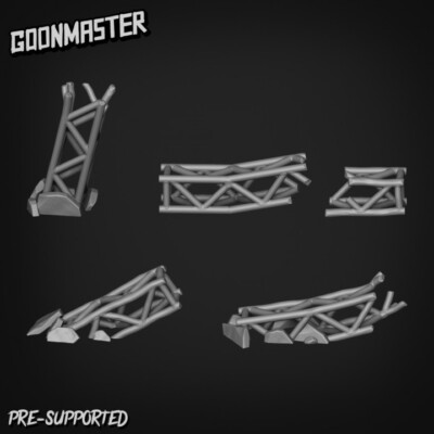 Stahlstreben - Basing Kit / Basing Bits / Büschel / Modelllandschaft / Goon Master