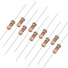 10 Pack~100PACK 1000 Ohm 1 k Ω  5% Tolerance 1/4W 0.25 Watt Carbon Film Resistor