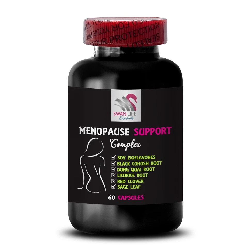 SUPLEMENTO MENOPAUSIA - Cohosh Negro - Wild Yam - Apoyo Mujer 1B Foto 2 de 4