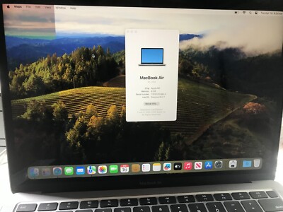 Apple MacBook Air M1 Space Gray 256GB 8GB  A2337  Bad Screen Bad Touchpad 62 G3D