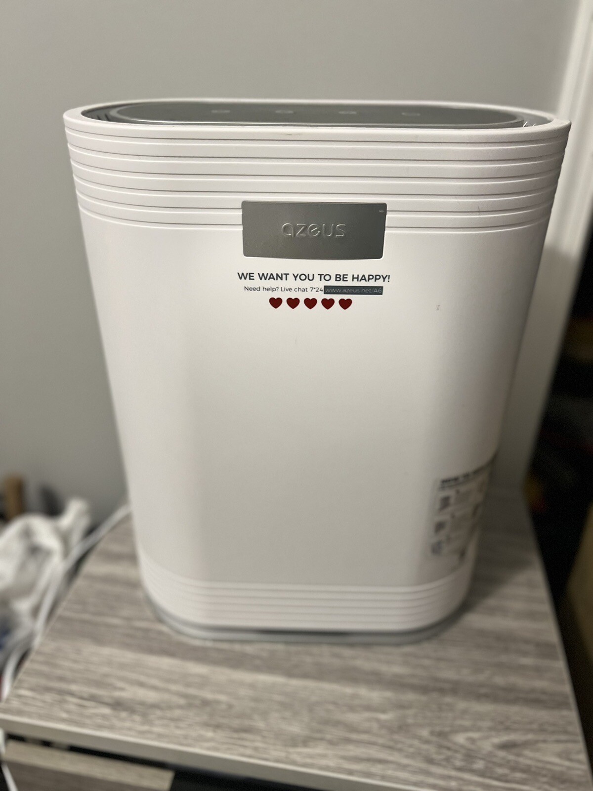 Azeus Smart True HEPA Air Purifier (USED) eBay