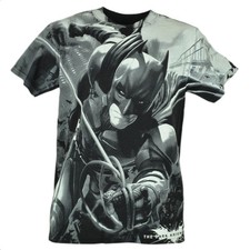 Batman Dark Knight Movie DC Comics Book Cartoon Small Tshirt Shirt Tee Black