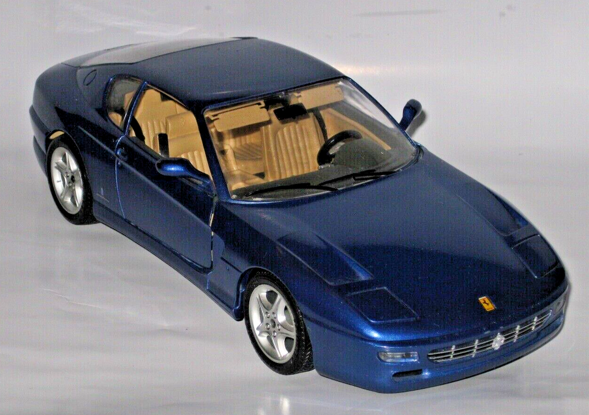 Burago 1/18 3036 Ferrari 456gt 1992 silver | Achetez sur