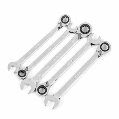 5piece 12 Pt. Reversible Ratcheting Wrench Set Metric St09083sj