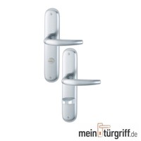 Hoppe TüRdrüCker Atlanta Langschild Wc/Bad Alu F1 TüRklinke TüRbeschlag TüRgriff
