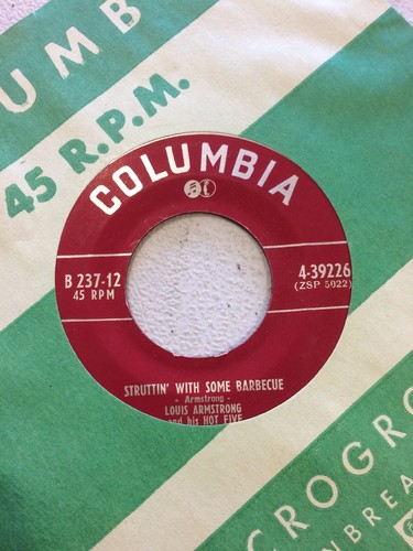 THE LOUIS ARMSTRONG STORY VOLUME 1 B-237 45 RPM #M495 - Picture 5 of 9