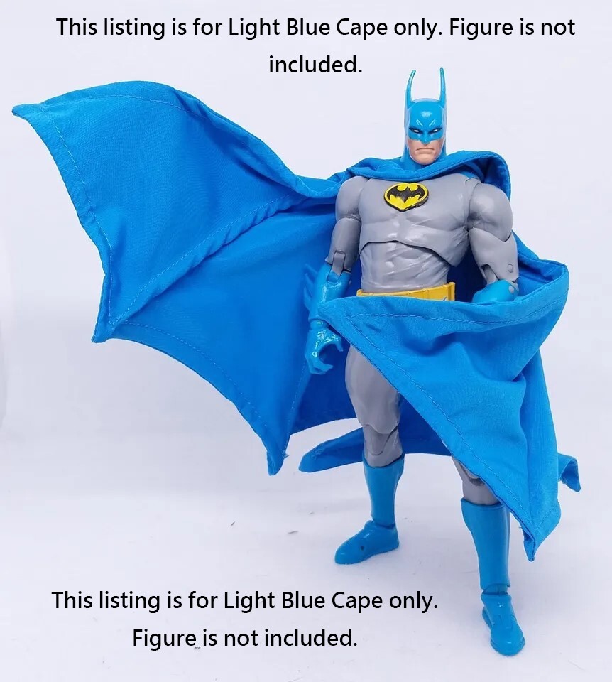 McFarlane Toys Year Batman Dedicated Wire Light Blue Cape