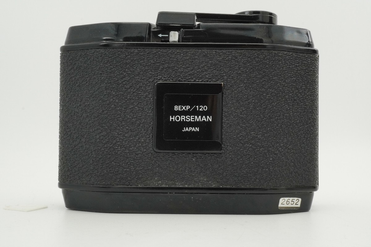 HORSEMAN 8EXP/120 フィルムホルダー HORSEMAN 8 EXP/ 120 (6x9cm 6x9) roll film holder (back) for