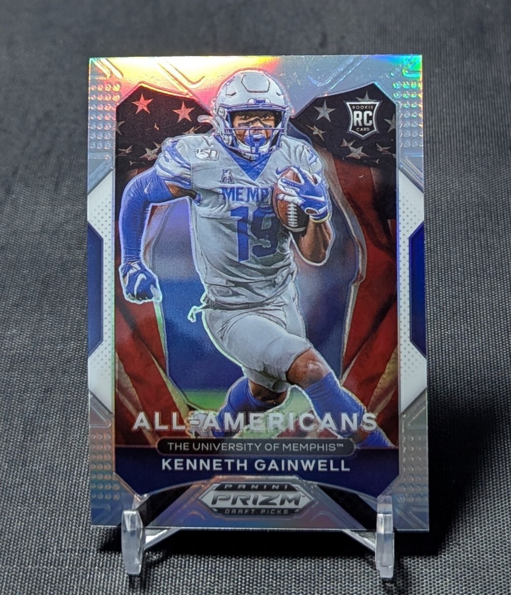 Kenneth Gainwell All American Silver Rookie RC 2021 Prizm Draft Picks Card #194
