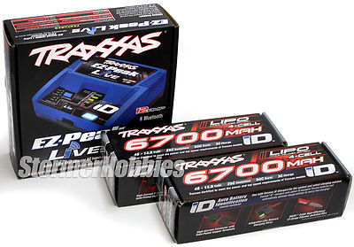 Traxxas EZ-PEAK LIVE 2971 Charger with (2) 14.8v 4S 2890x Traxxas EZ-PEAK LIVE 2971 Charger with (2) 14.8v 4S 2890x