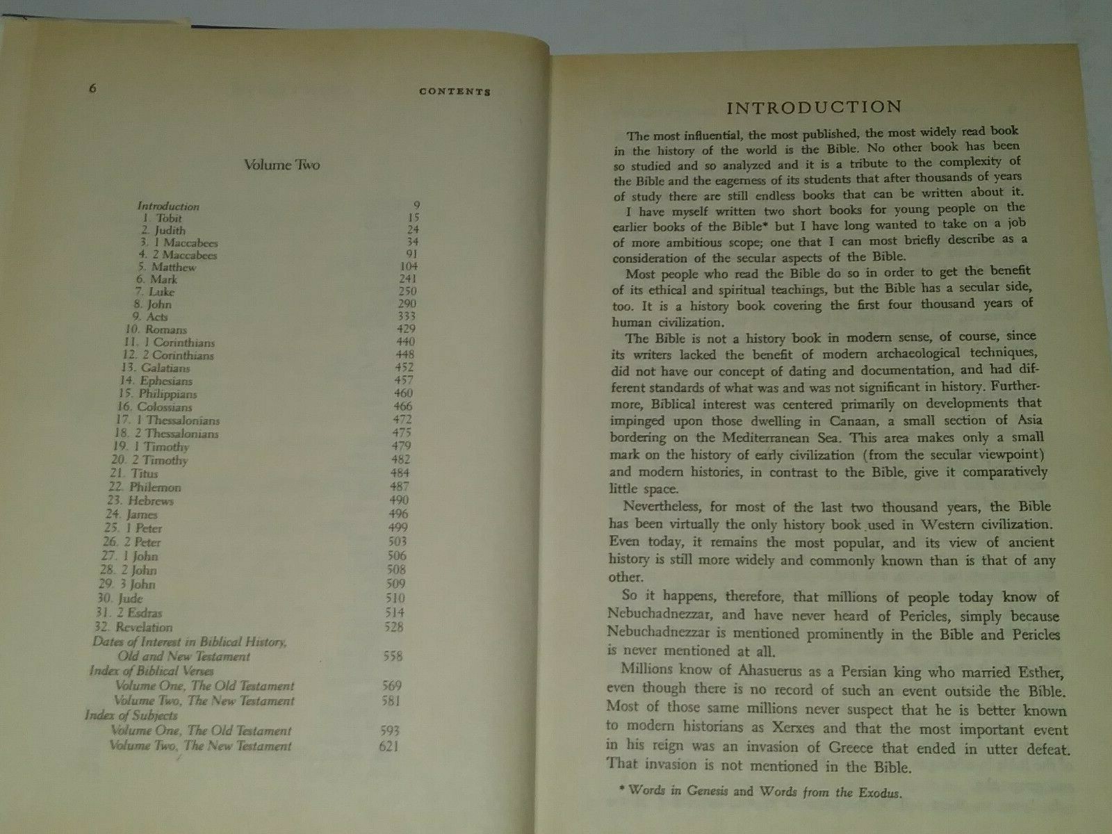 Asimov's Guide to the Bible The Old and New Testaments by Isaac Asimov