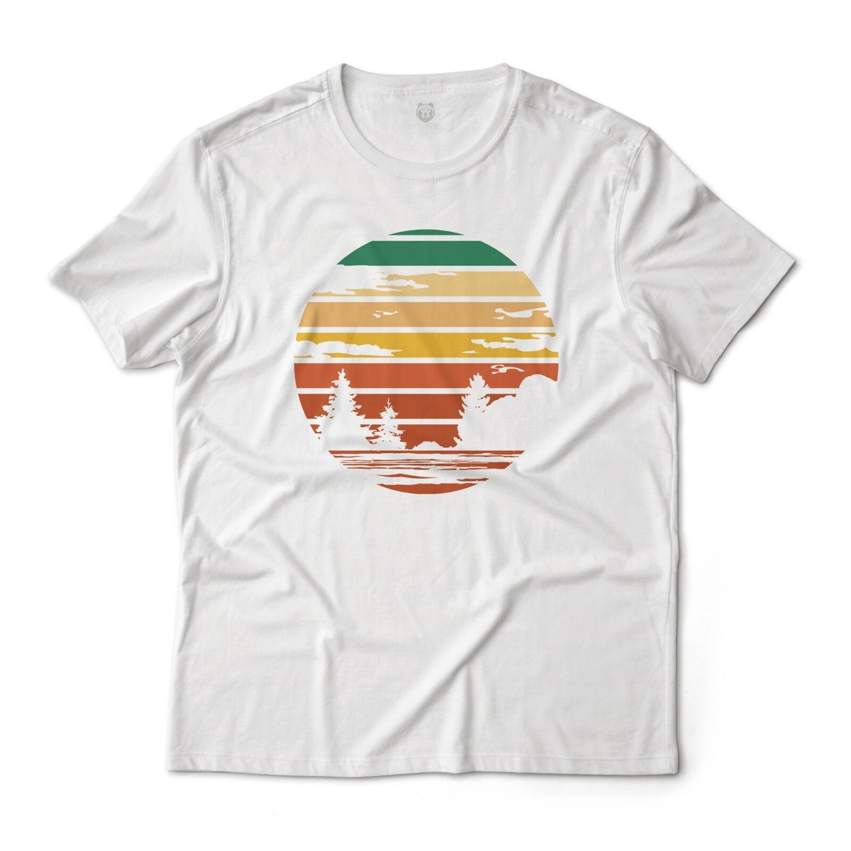 SUNSET LOGO T-SHIRTS グレー size2 11-039-0562-0796-
