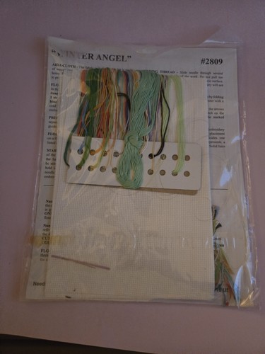 Kit de punto de cruz Jim Shore - Ángel de invierno 9 X 15 punto de cruz contado - Imagen 6 de 7