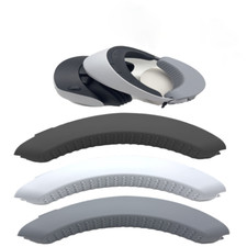 Lens Cover and Soft Silicone Rear Cushion Cover for PS5 PSVR2 VR Headset