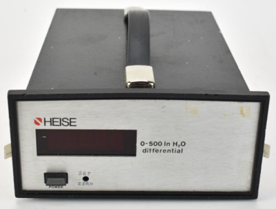 #ad #ad Heise model 710A Digital Pressure Gauge Range 0 500 H2O Differential $37.50