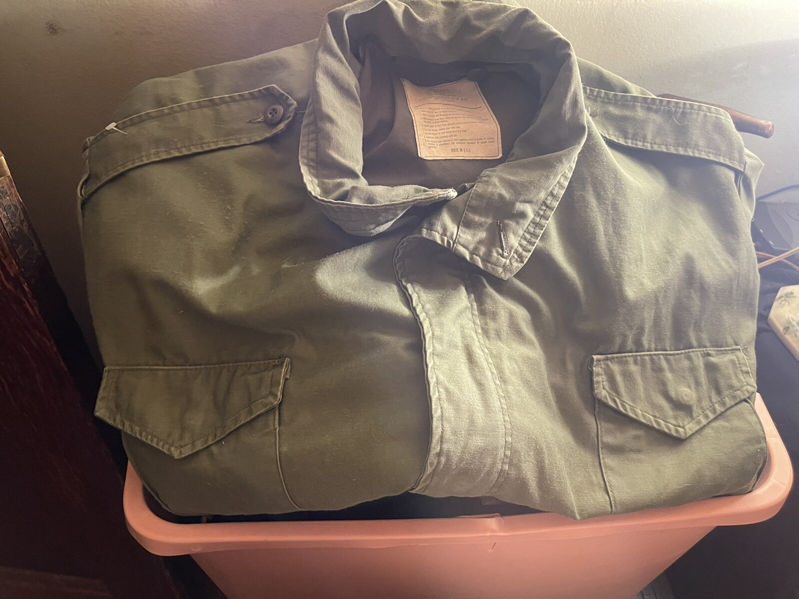 Army Field. Coat , M65 Vietnam Era , M65 XXXX Large Regular