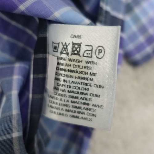 GANT Shirt Mens XXL Coast Poplin Long Sleeve Plaid Check Button Down - Picture 6 of 12