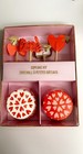 Meri Meri Valentine Bundle Cupcake Kit 24 Cupcake Cases 24 Toppers Love Red
