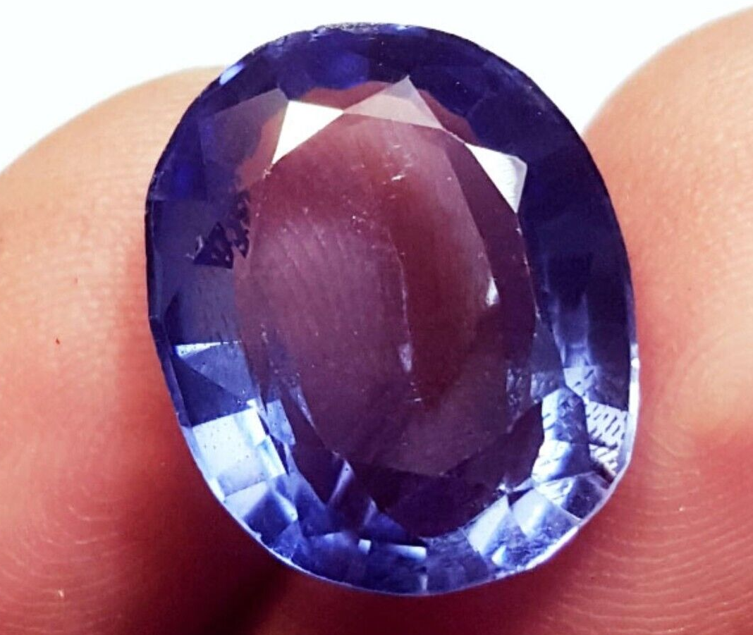 Saphir Naturel Bleu Ovale 4,85 Carats - Certifié AGL - Œil Propre, Non Traité - Gemme Ample