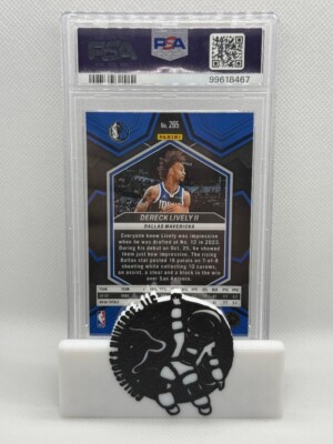2023 Mosaic Dereck Lively II MOSAIC PRIZM PSA 10 GEM ROOKIE RC 