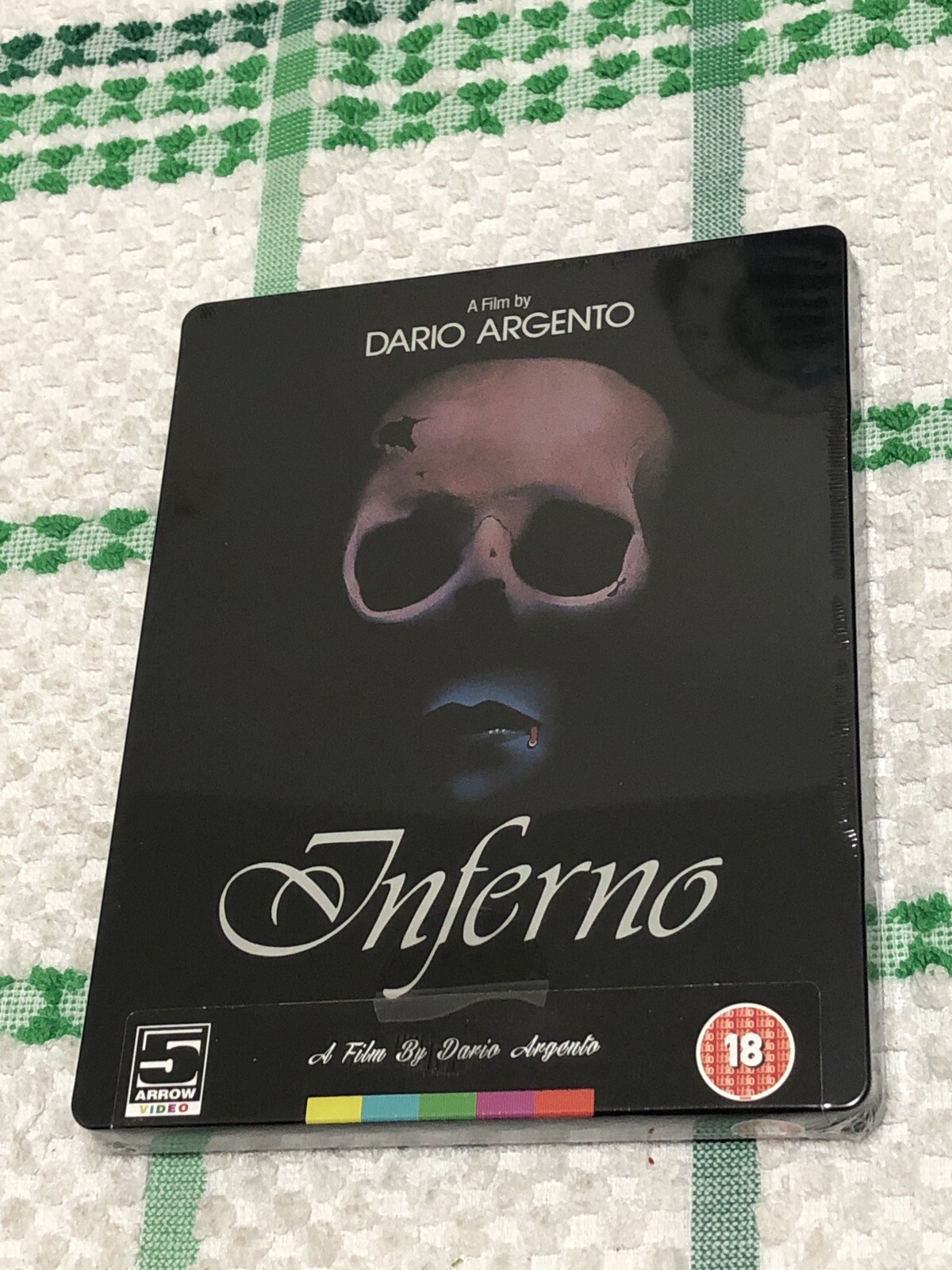 INFERNO BLU RAY STEELBOOK ARROW  LIMITED EDITION SIGILLATO ! DARIO ARGENTO! Raro