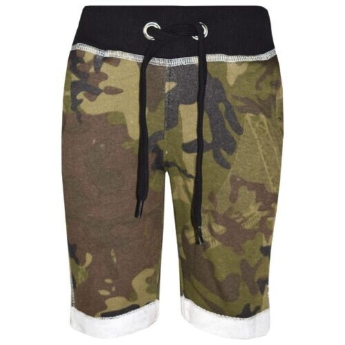 Kids Marl Print Jersey Shorts Boys Summer Bottoms Elasticated Pants 3-14 Years E - Foto 6