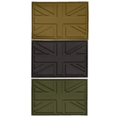 UNION JACK PATCH KLETT PVC ABZEICHEN UK TAKTISCHE MORAL ARMEE PAINTBALLING
