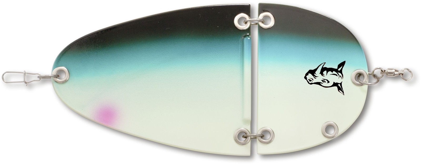 Rhino K2 Flasher Mini super shiner 21 г 125 см Система троллинга Schleppsystem Trollingzubehr 3590₽