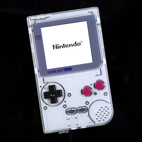 Custom Backlit Gameboy Pocket - DMG Gray Edition - IPS LCD - Nintendo