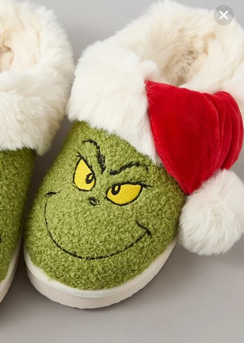American Eagle Grinch Scuff Slipper - NWT Women’s SIZE 8 - Picture 9 of 12