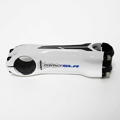 GIANT CONTACT SLR OD2 Stem 8 Degree 31.8mm x 125mm - White GIANT CONTACT SLR OD2 Stem 8 Degree 31.8mm x 125mm - White