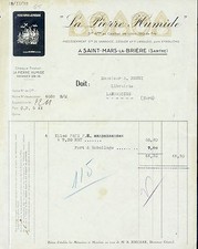 Dept 72 - St Mars la Bri�re - La Pierre Humide (ancestor of photocopying) - 1932