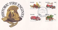 1983 Historic Fire Engines FDC - Jamison Centre ACT 2614 PMK