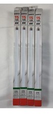 Satco S1902 F6T5/CW Fluorescent Tube 9 Inch Long 4 Pack