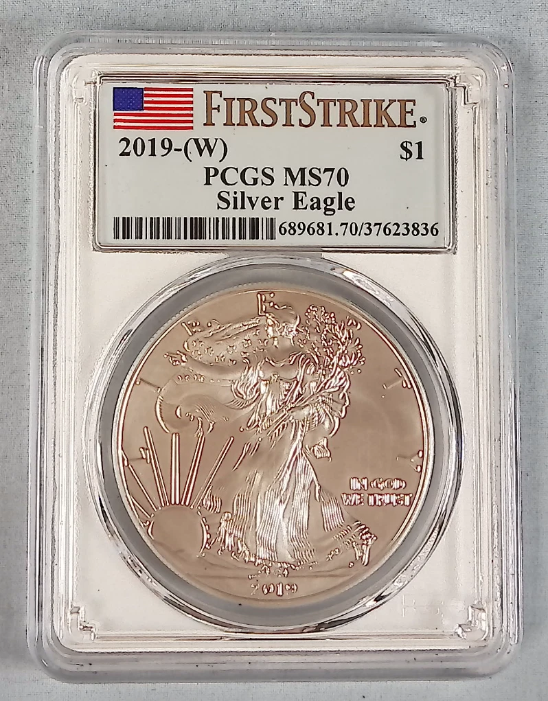 American Eagle MS 70 Graded 2019 Silver Bullion Coins for sale | eBay