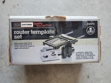 Sears Craftsman 92573 Router Template Set  Letters & Numbers Vintage USA NIB