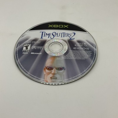 Time Splitters 2 Microsoft Xbox 2002 Disc Only 