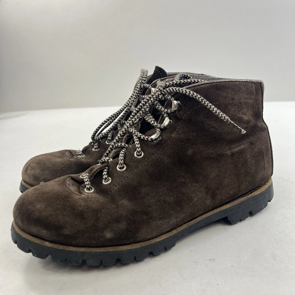 Superbes bottes de tourisme Raichle, cuir véritable, gore-tex