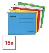 Eco-Friendly A4 Filing Suspension Files - 15 Pack, Blue Angel Certified